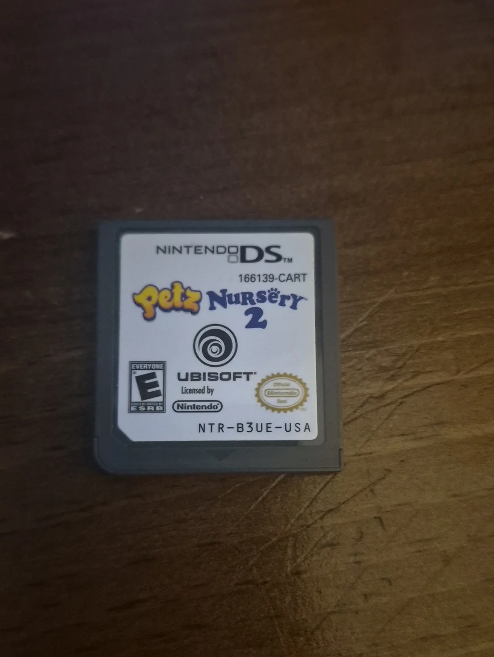 Nintendo DS Petz Nursery 2 Cartridge - Gray & White Label